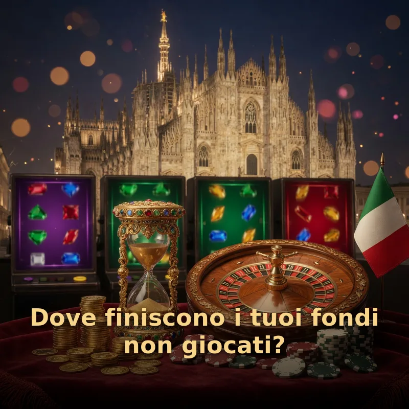 Dove finiscono i tuoi fondi non giocati?